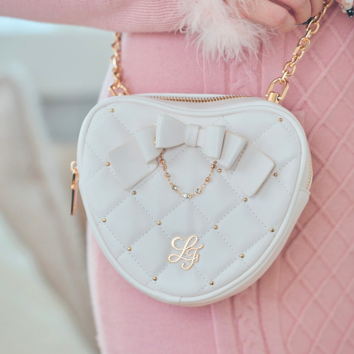 LAFARY》キルティングハートショルダー- LAFARY ONLINE