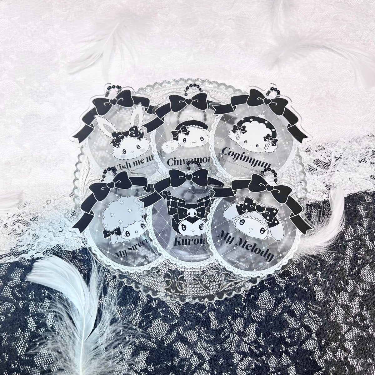 LAFARYオリジナル》SWEET♡MONOCHROMEシリーズ3 アクリルキーホルダー