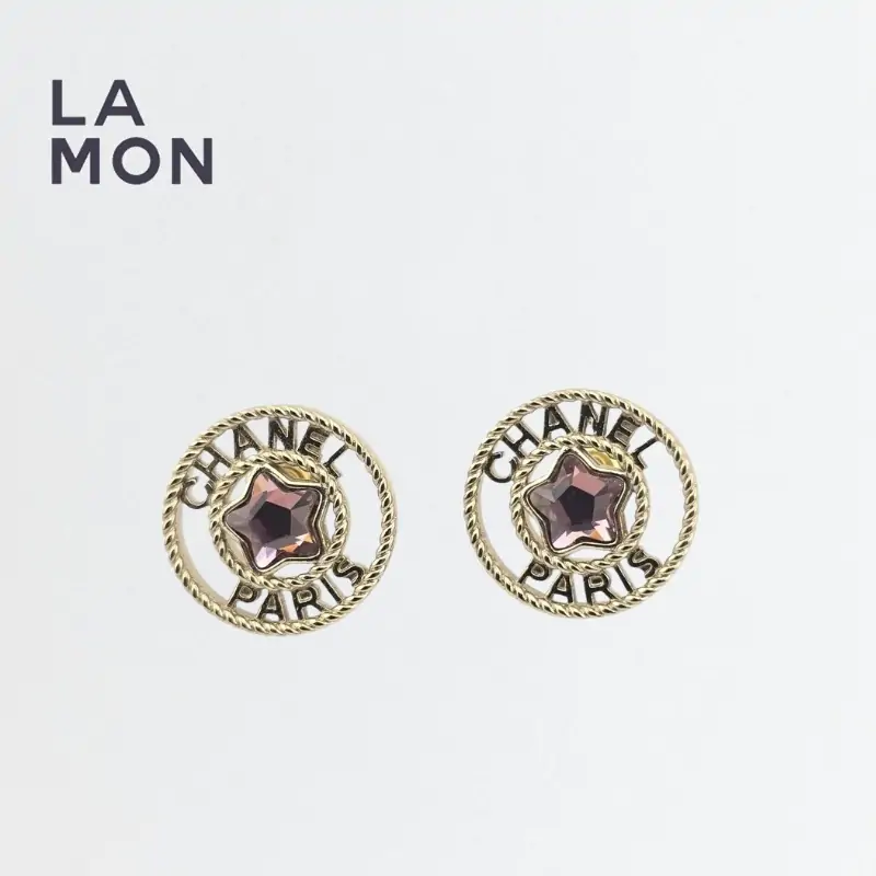 シャネル ピアス CHANEL EARRING AB9859 ココマーク メタル ストラス