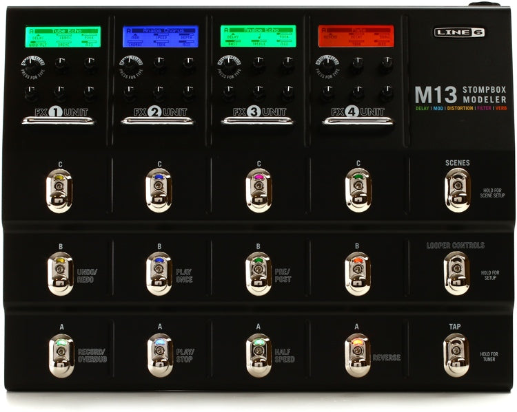 LINE 6 M13 ALL IN ONE STOMPBOX MODELER — L.A. Music