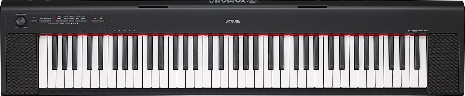 Yamaha Piaggero NP32 76 Key Portable Keyboard - Black — L.A. Music