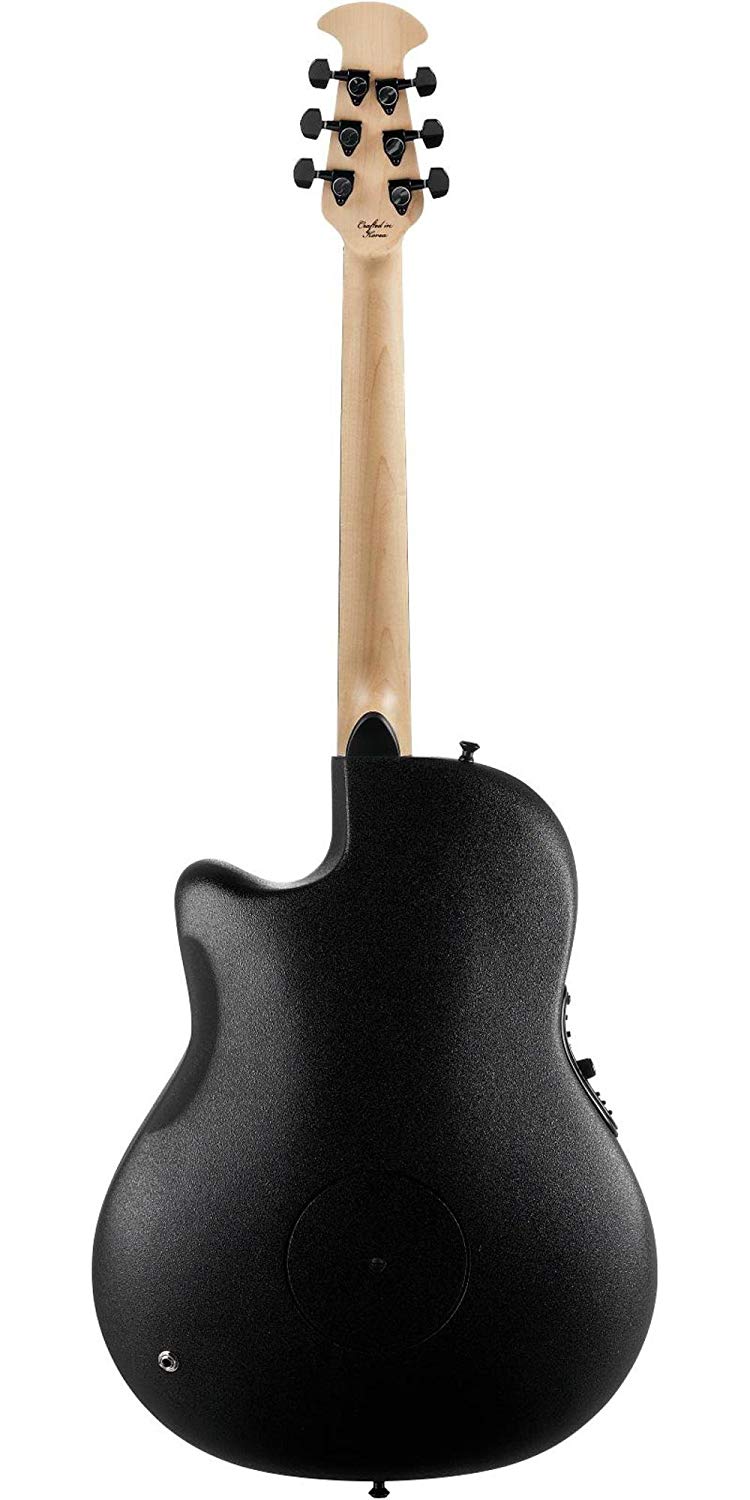 Ovation Elite Acoustic-Electric Guitar - Black 1868TX-5 — L.A. Music