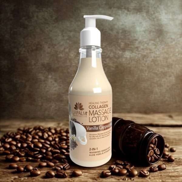 Healing Therapy Massage Lotion Vanilla Cappuccino – La Palm Products