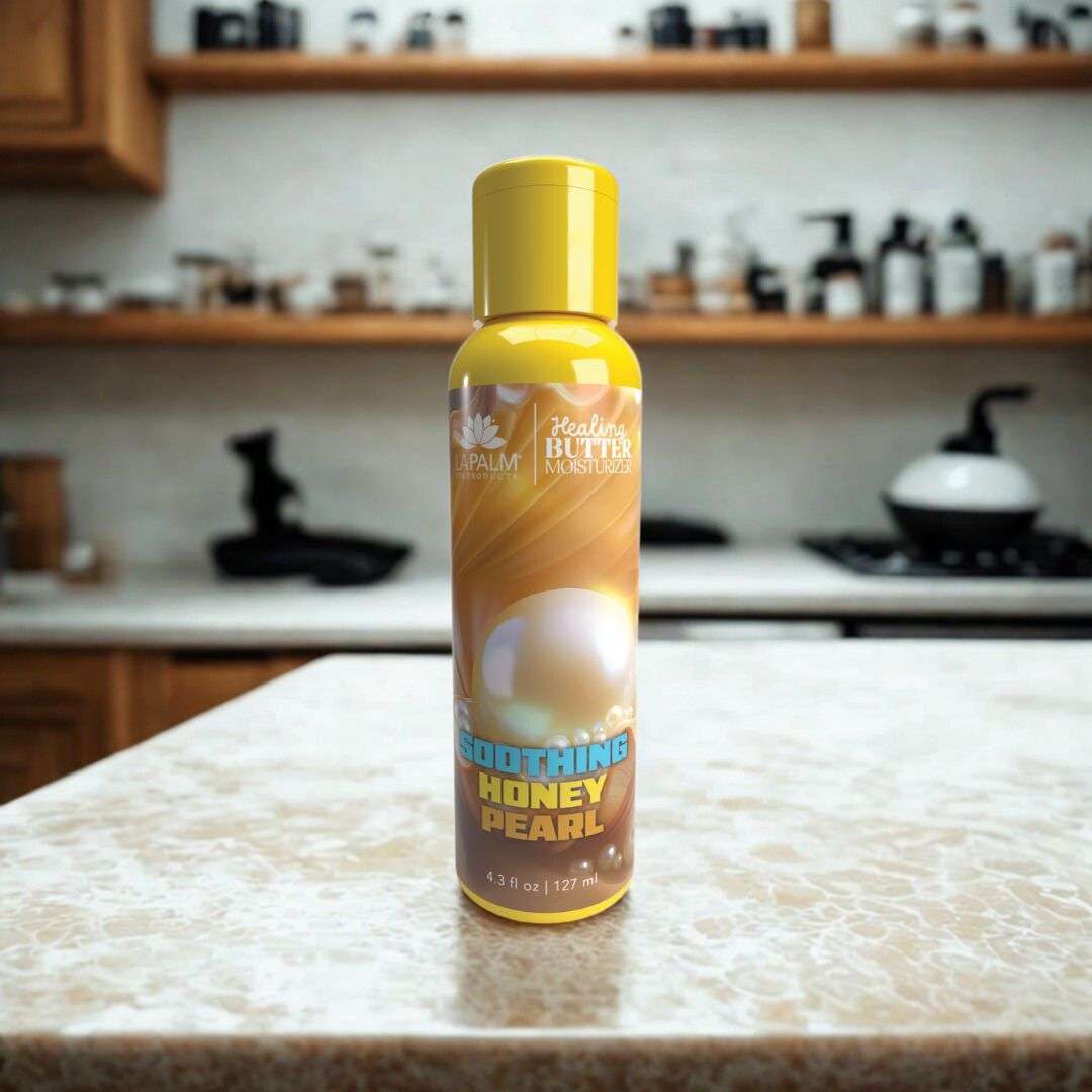 La Palm Healing Butter Moisturizer – Soothing Honey Pearl – La