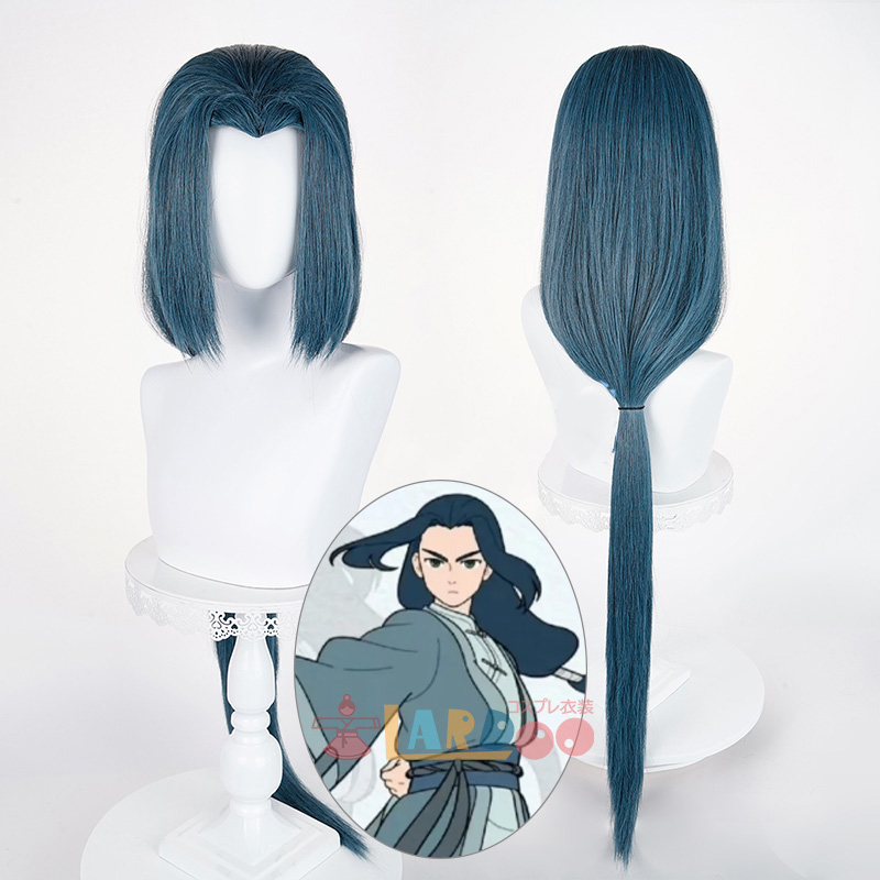 羅小黒戦記 ロシャオヘイセンキ 無限-ムゲン コスプレウィッグ 未