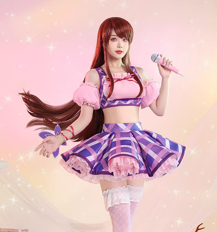 三分妄想1/3Delusion】アイカツ！アイドルカツドウ！ 紫吹蘭 コスプレ