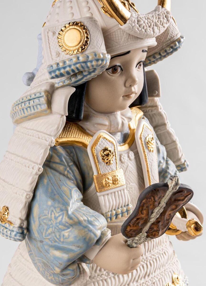 Warrior boy Sculpture. White. Limited Edition | リヤドロ公式オンライン