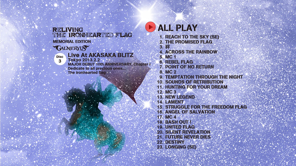 GALNERYUS - RELIVING THE IRONHEARTED FLAG 2014 [BDMV 3BD 122GB