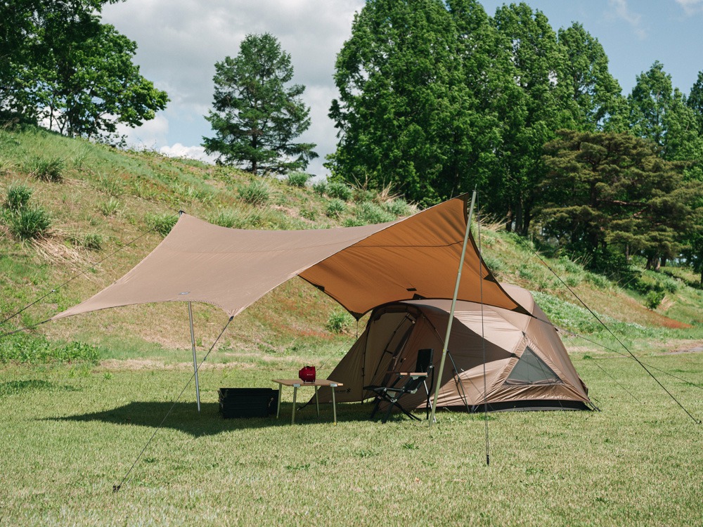 レビュー】Pro.airラインから雪峰祭2023春限定タープが登場！｜エル