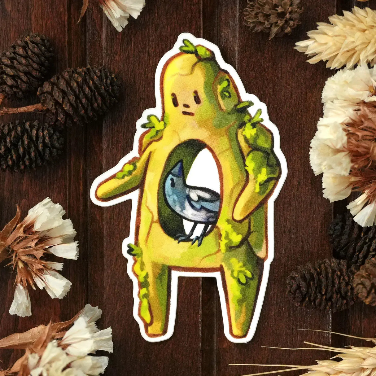 JelArts - Stone Garden Guy Vinyl Sticker – Little Craft Place