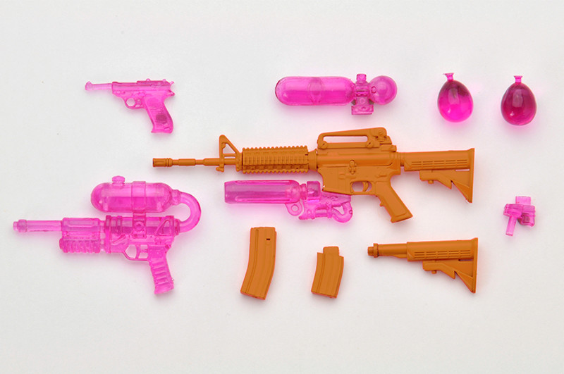 LA031 ウォーターガンA2 (オレンジxクリアピンク)｜PRODUCT｜リトル