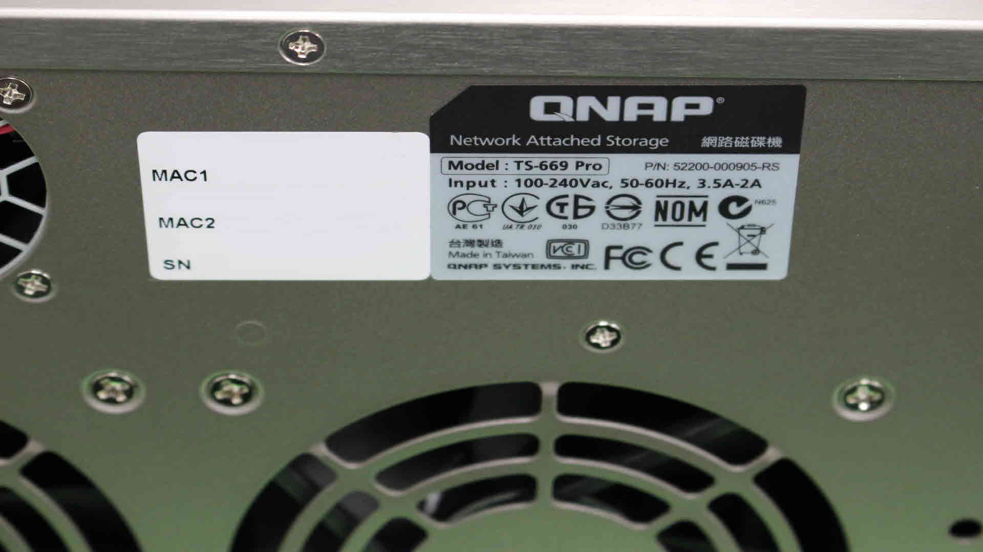 QNAP TS-669 Pro Turbo NAS HDD2TB×6台12TB TS-669 Pro | パッケージ