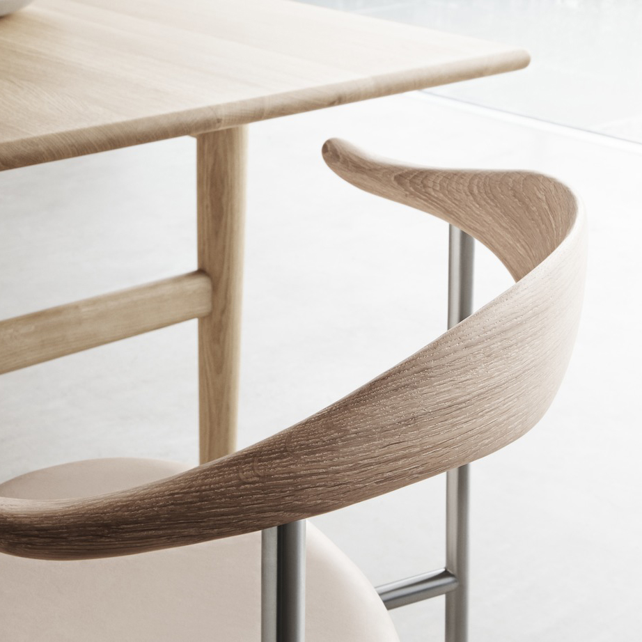 CARL HANSEN & SON（カールハンセン&サン）CH88P チェア ステンレス脚