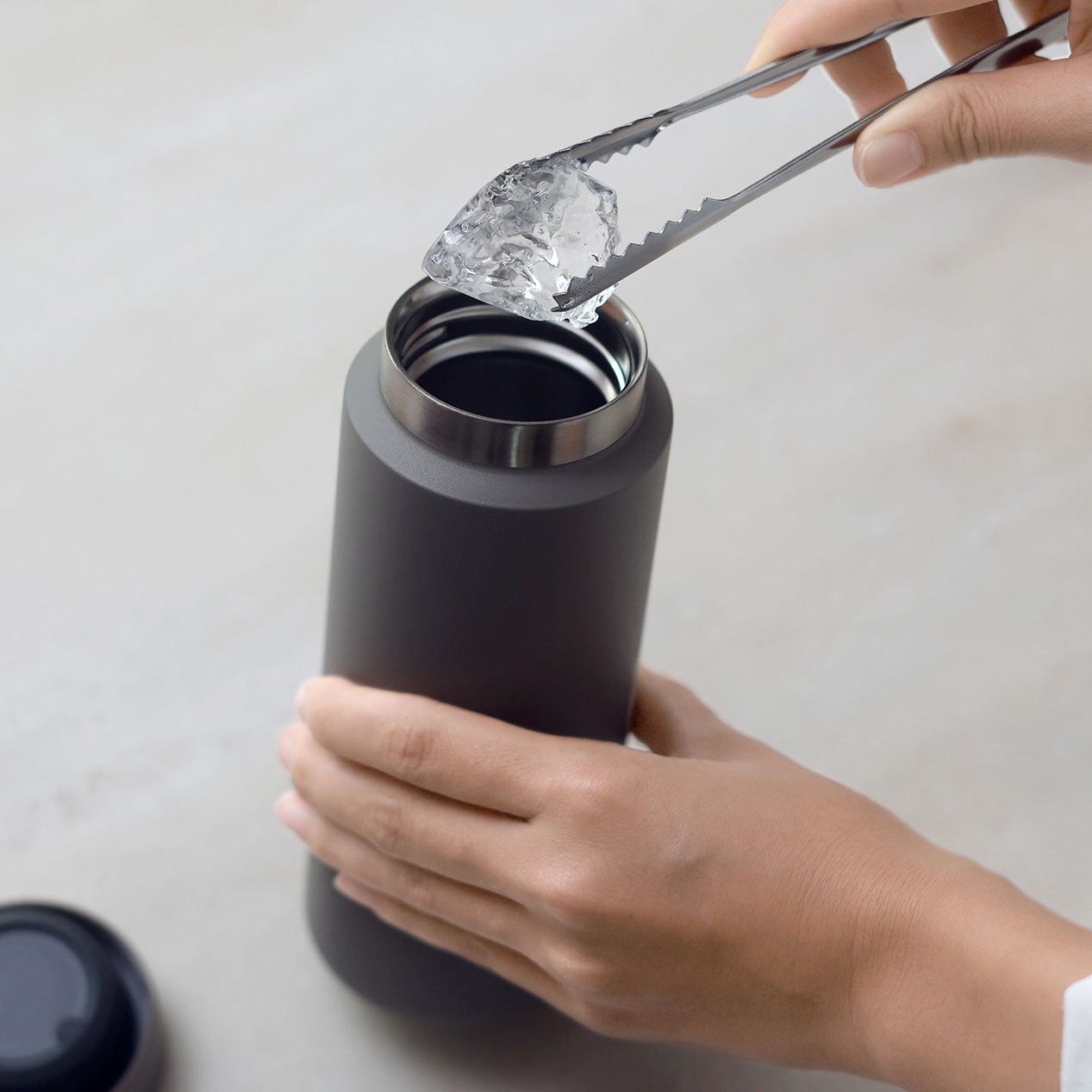 RIVERS（リバーズ）ドリンクボトル モク 350 トープ | LIVING MOTIF