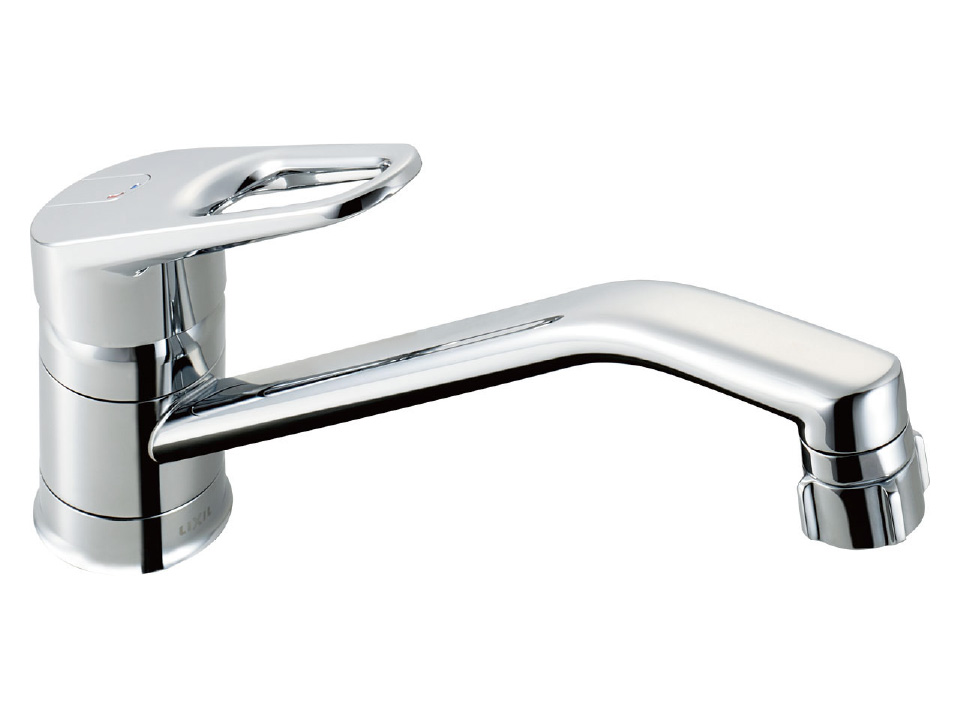 ワンホールタイプ] キッチンシャワー付シングルレバー水栓 クロマーレ