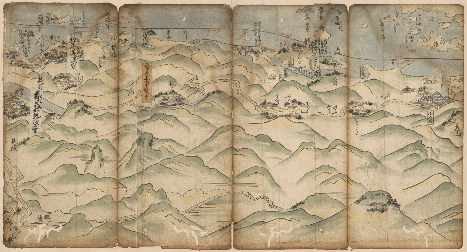 絵図・古地図及び廣瀬文庫本『筑前名所図会』等をデジタル公開しました