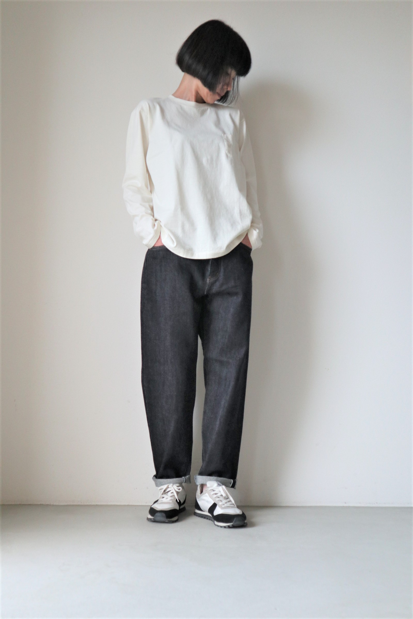 YAECA取扱店 ヤエカ通販 YAECA/デニムワイドテーパード9-12W