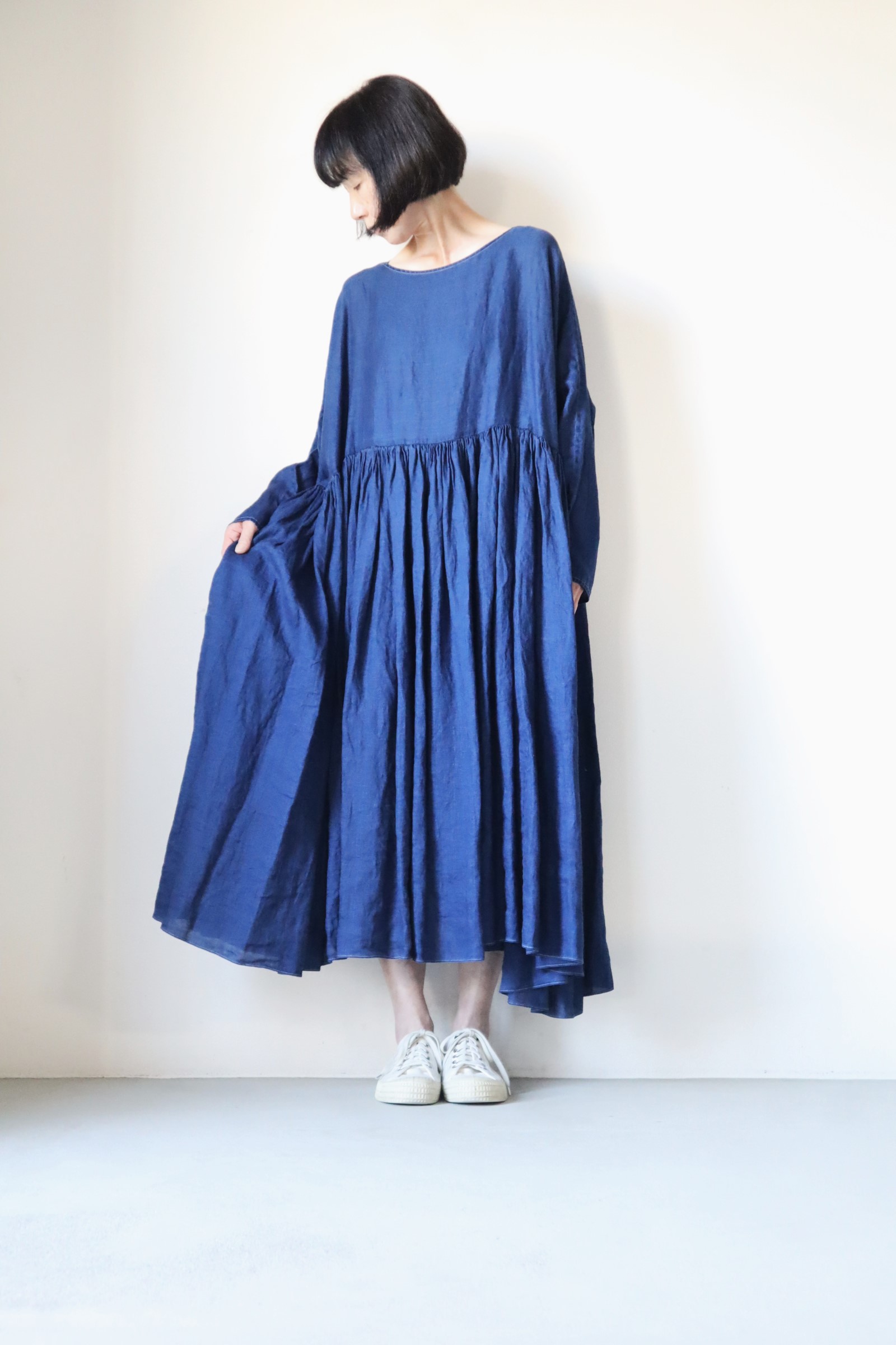 ŠP正規取扱店 エシュペー公式通販 ŠP/エシュペー/INDIGO LINEN / WIDE