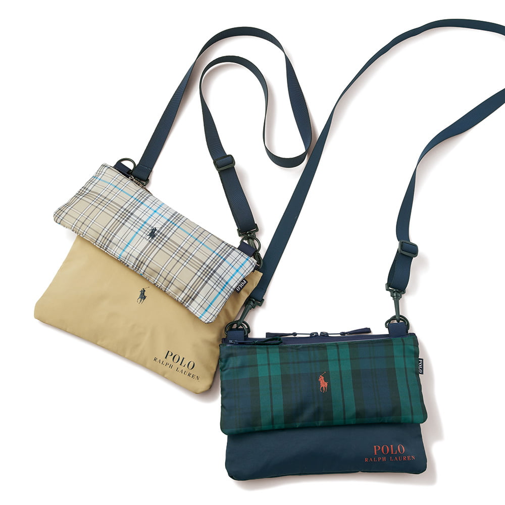 ポロ ラルフ ローレン 傘袋付き・ミニショルダーレインバッグ | ライト