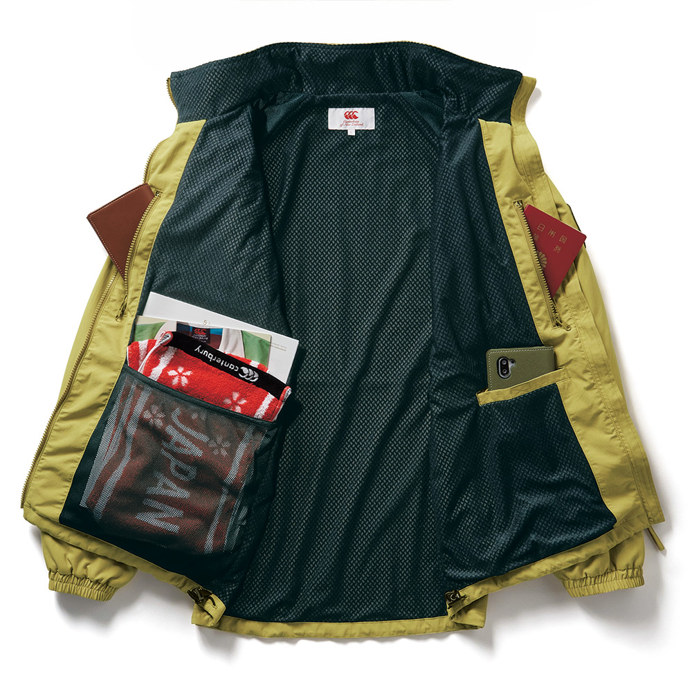 カンタベリー 7ポケット・撥水暖かトラベルブルゾン | ライトアップ