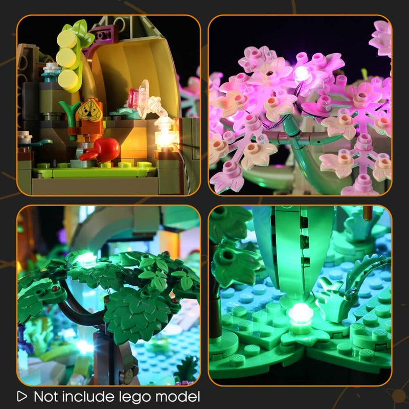 Light Kit For Great Deku Tree 2-in-1 (77092)-Lightailing – Lightailing
