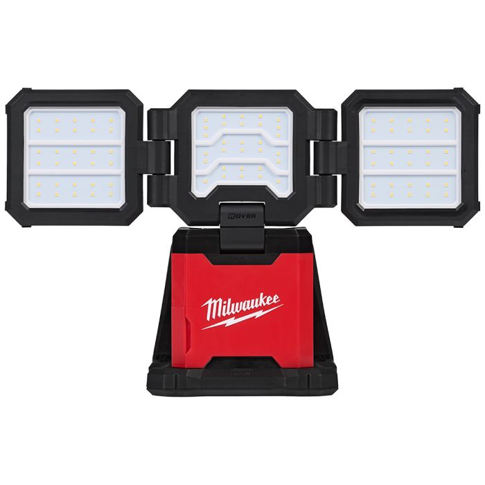 Milwaukee M18 ROVER Dual Power Triple-Panel Flood & Area Light