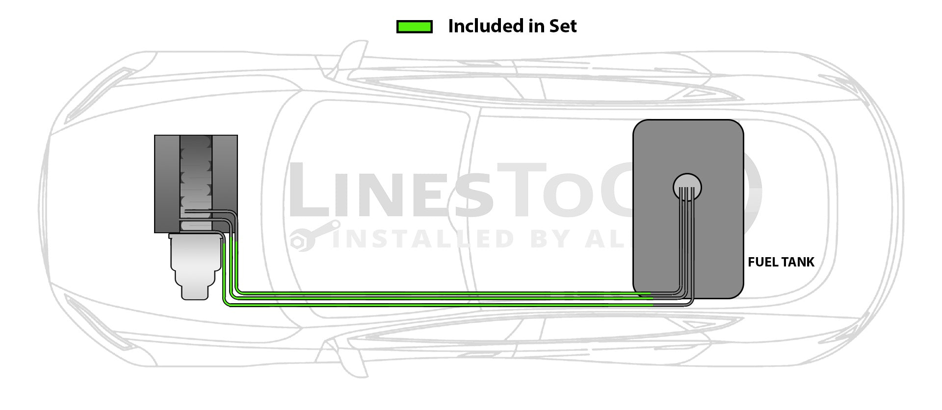1985 Nissan 300ZX Fuel Lines | 300ZX Fuel Line Repair – LinesToGo