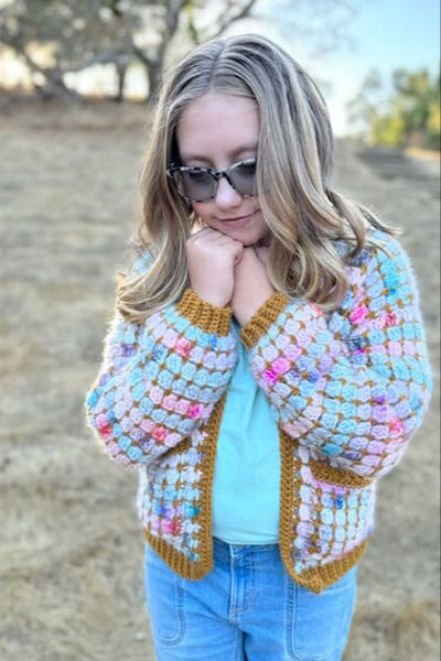 Crochet Kit - The Mini Magnus Cardigan – Lion Brand Yarn