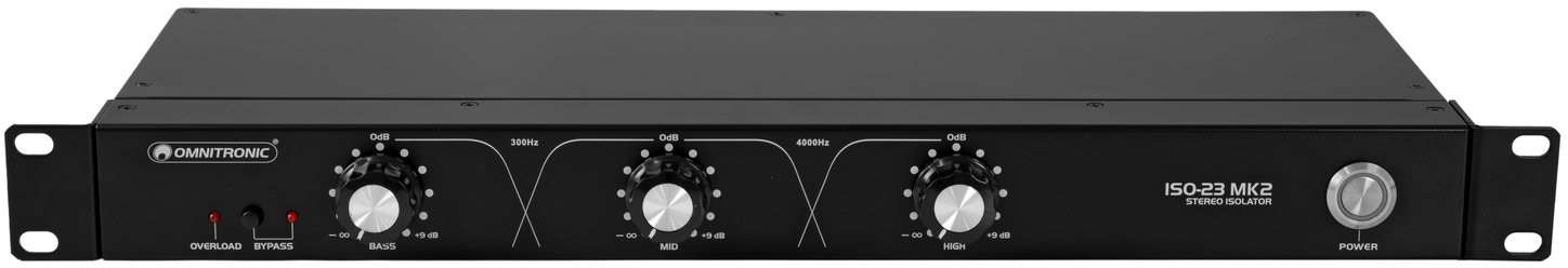 OMNITRONIC ISO-23 MK2 DJ Isolator - cheap at LTT