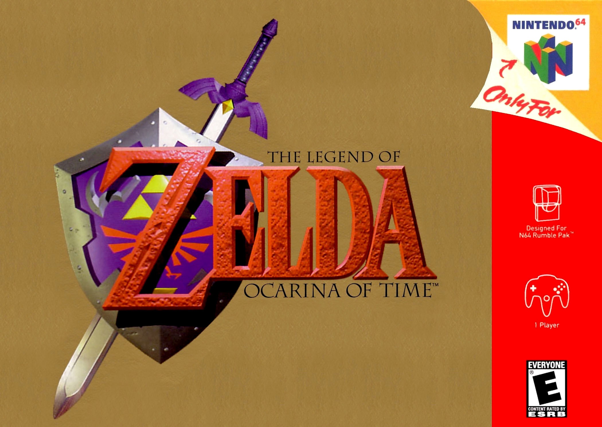 Legend of Zelda Ocarina of Time Nintendo 64 Game - Gray Cartridge
