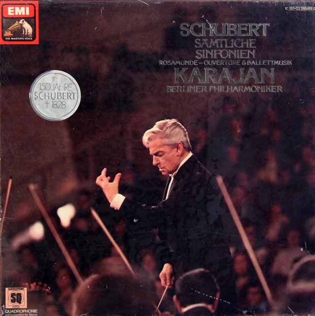 LP レコード 未開封 カラヤンのシューベルト/交響曲全集 独DGG 3503