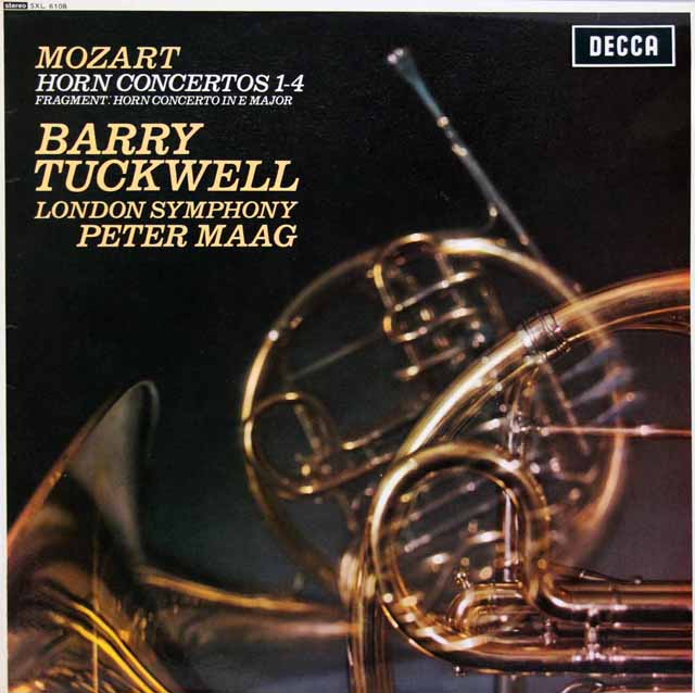 LP レコード 【オリジナル盤】タックウェル & マークのモーツァルト