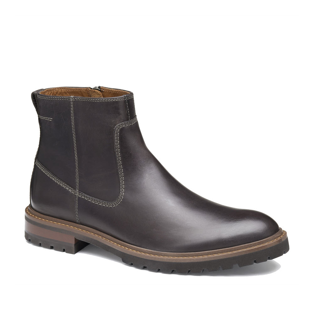JOHNSTON & MURPHY BARRETT ZIP BOOT CHARCOAL - MENS - Lamey