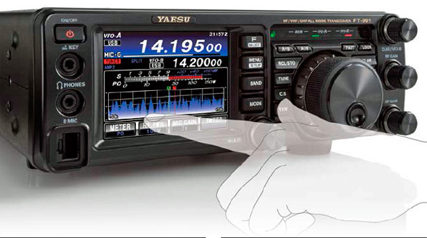 送料無料】 FT-991AM 50W YAESU HF/VHF/UHF（1.8MHz帯～430MHz帯