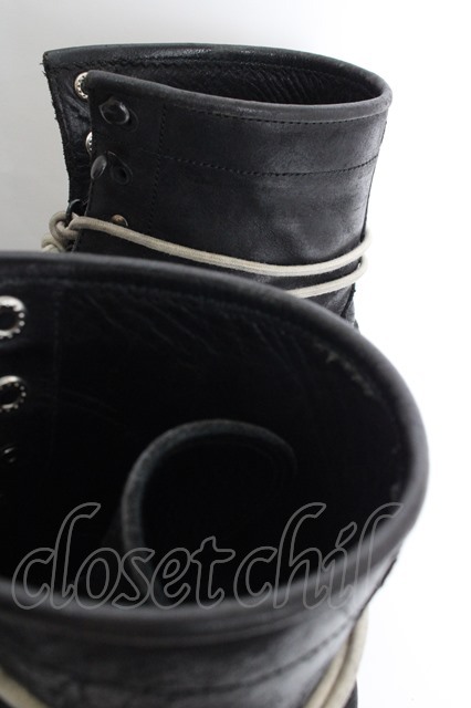 Moonage Devilment(清春) ブーツ.nil admirari コラボレザーレース