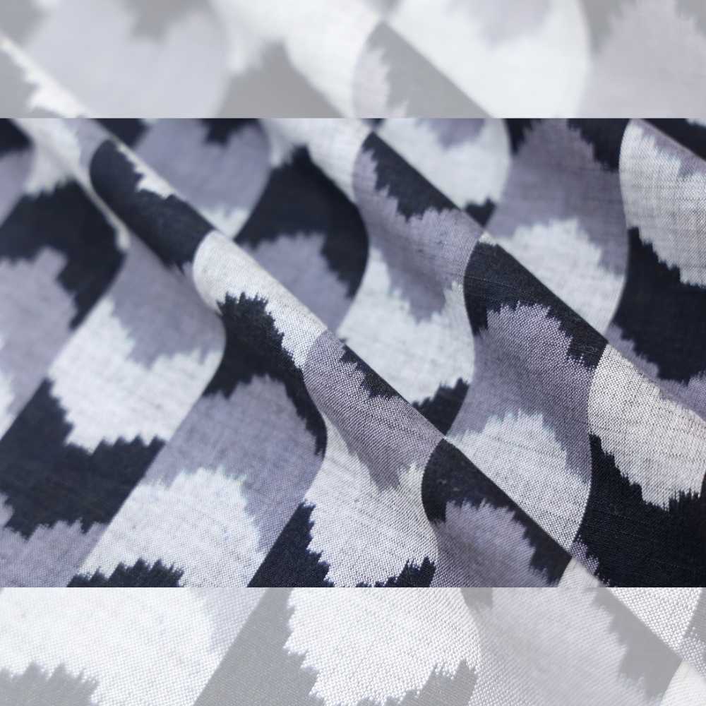 久留米絣｜坂田織物「矢羽絣」｜木綿着物 | 普段着きものもたはん