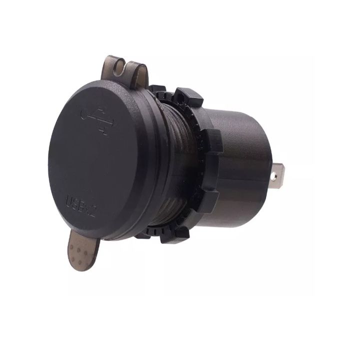 12V USB socket compatible with Kawasaki ZX-6R / 636 Lumitecs US11