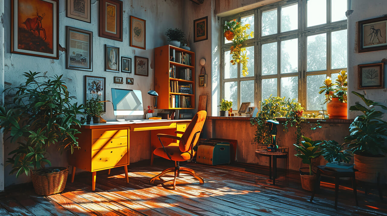 1950年代にタイムスリップ！ミッドセンチュリーな空間を演出する