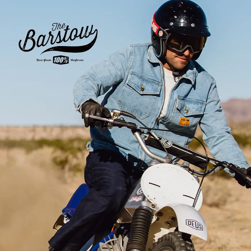 バイクゴーグルRide100%とデウスがコラボ最新限定モデルを発売