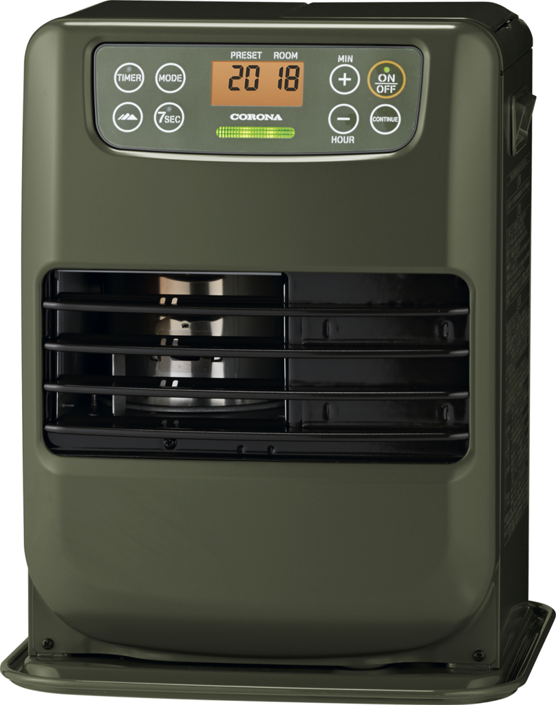 寒い日のアウトドアに最適！ポータブル電源対応の石油ファンヒーターが