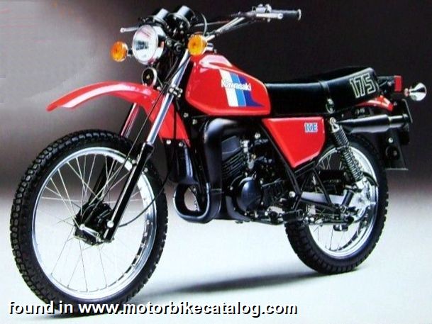 1983 Kawasaki KE175 (D5) (since early-year 1983) specs review