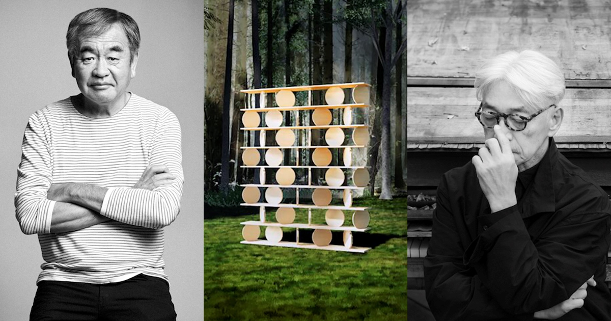 隈研吾家具新作「〇〇□」亮相坂本龍逝世一週年紀念展！藝術、自然與