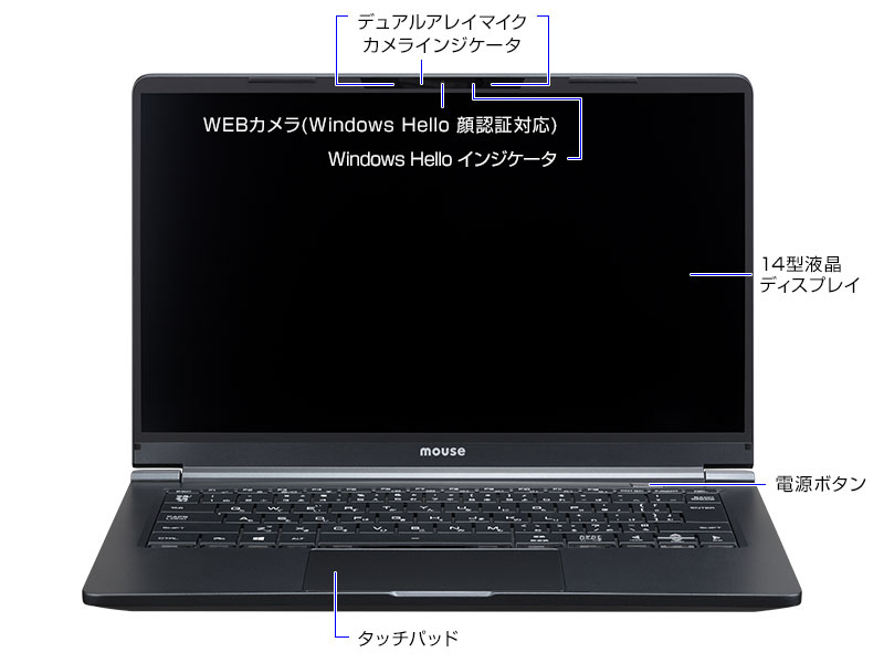 mouse X4-i5-E Sモード搭載 ノートパソコン│パソコン(PC)通販のマウス
