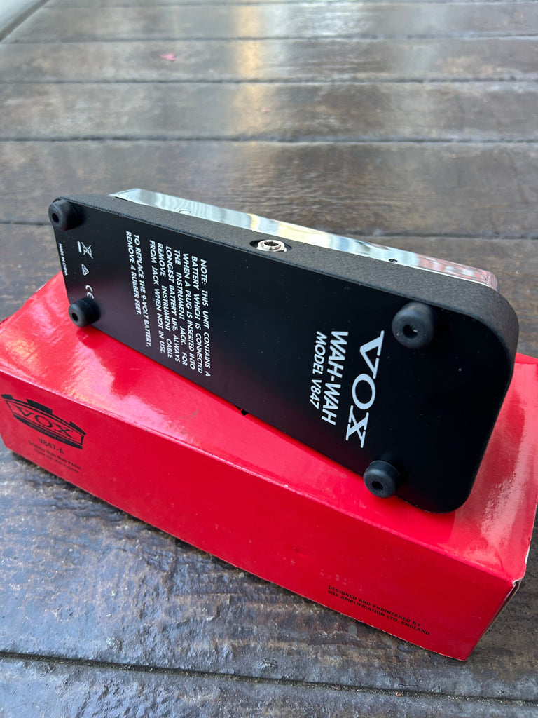 VOX Wah-Wah エフェクター 本体と箱付き MODEL V847 Screen+Shot+2022