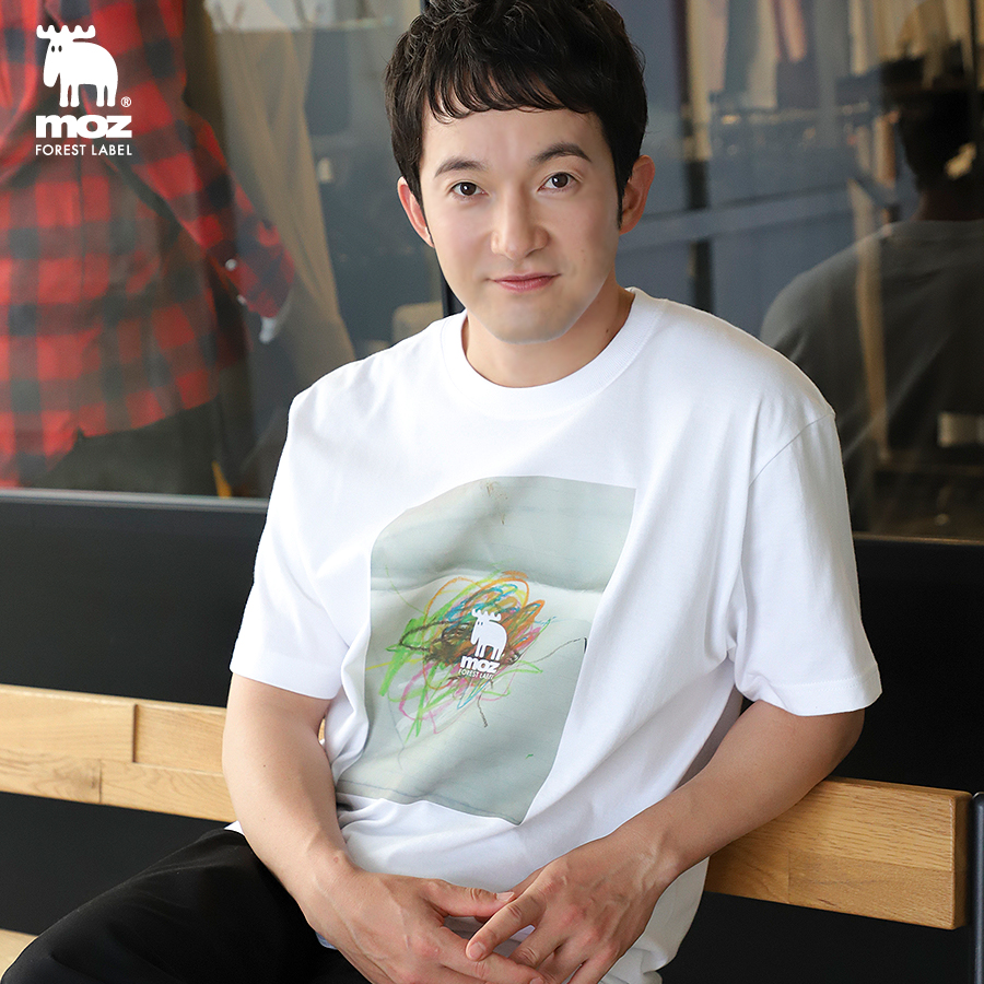 浅利陽介×moz FOREST LABEL コラボ 長袖Tシャツ