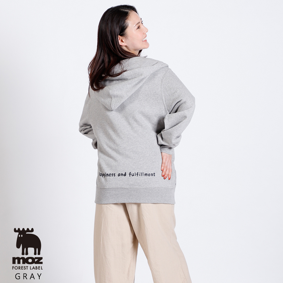 北香那×moz FOREST LABEL コラボZIPパーカー