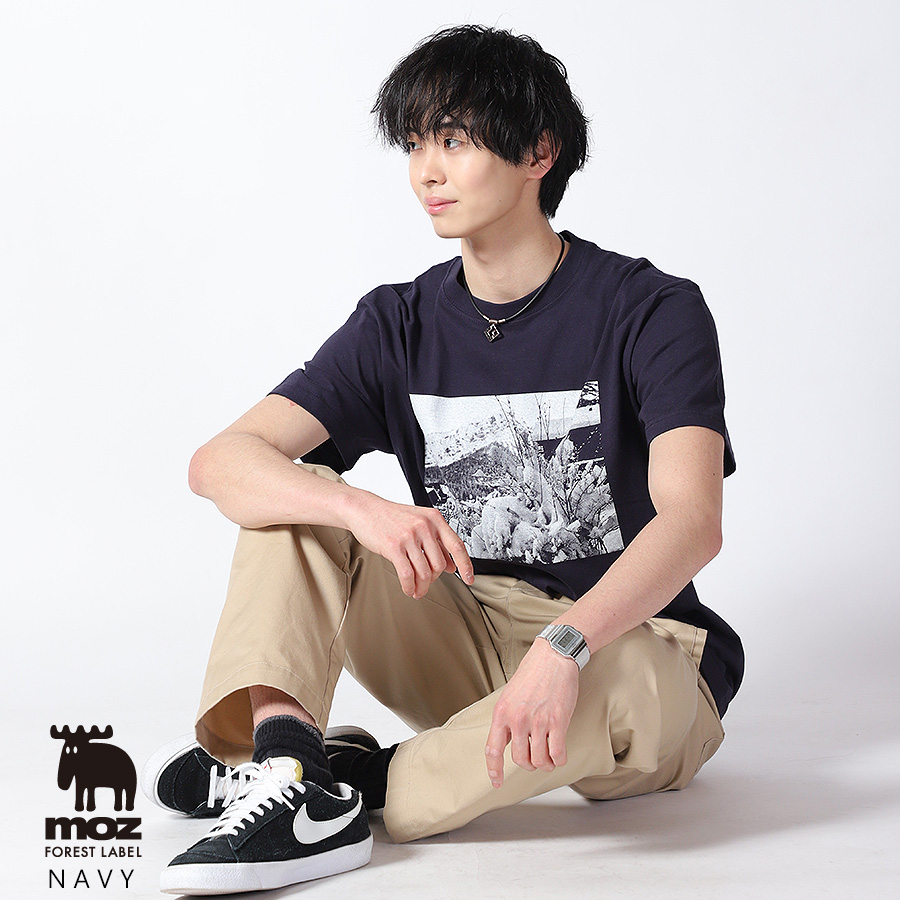 島田高志郎×moz FOREST LABEL コラボ 半袖Tシャツ