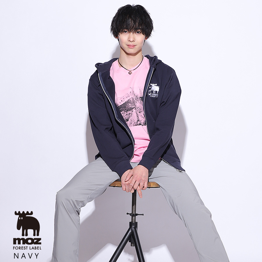 島田高志郎 × moz FOREST LABEL コラボZIPパーカー