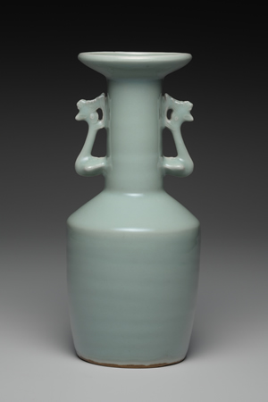 青瓷鳳耳瓶