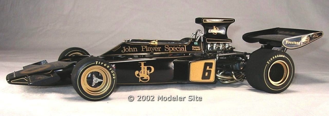 Lotus 72D, 1/12 scale Building experiences for newcomers - 1/12